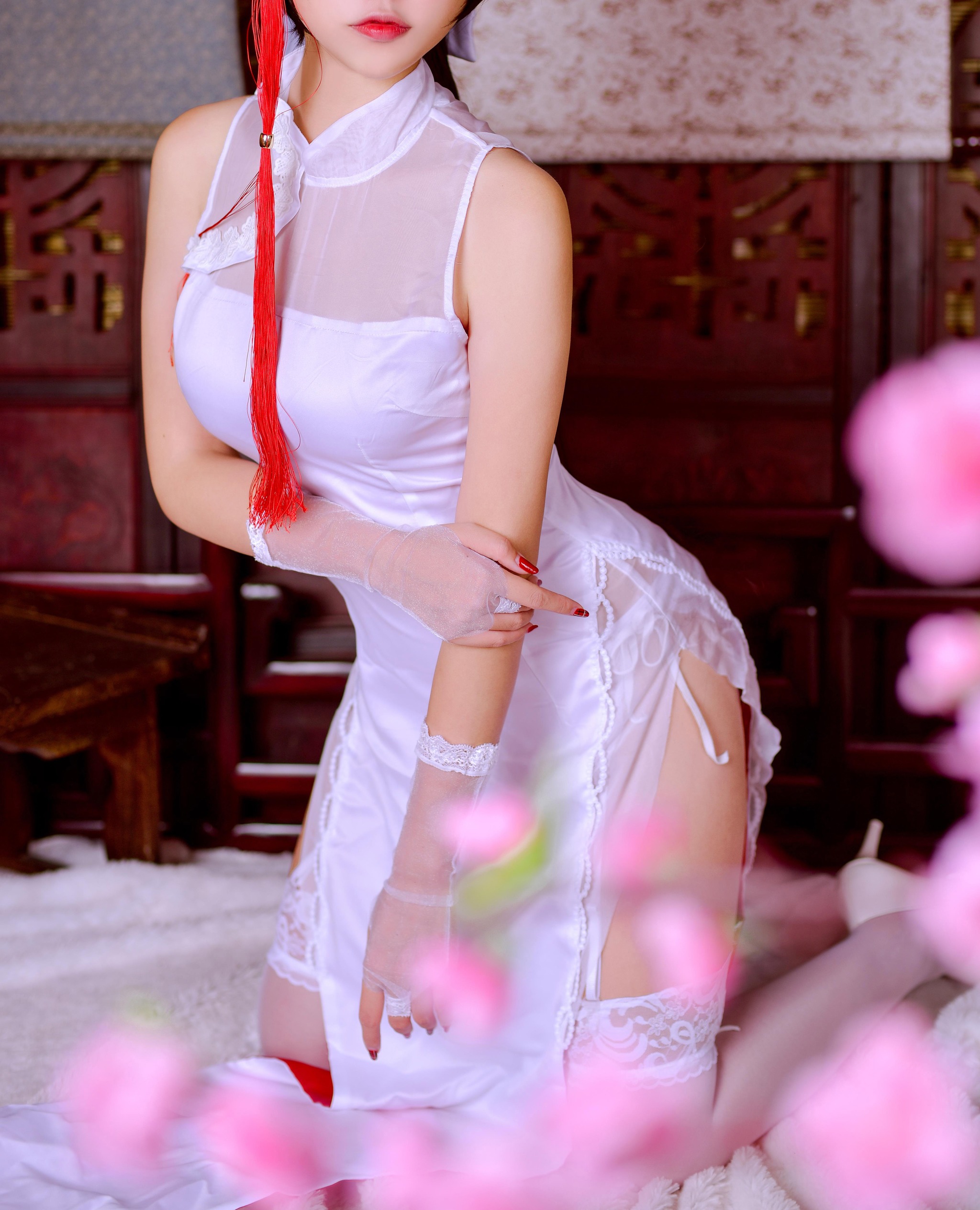 图片[1]-二佐Nisa – NO.077 二佐 碧蓝航线 高雄旗袍 [40P]-XikXak